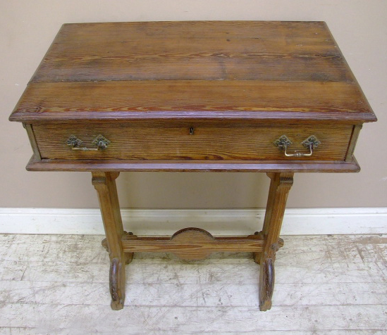 antique french lecturn